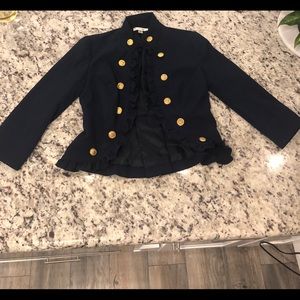 Navy sailor/nautical style blazer
